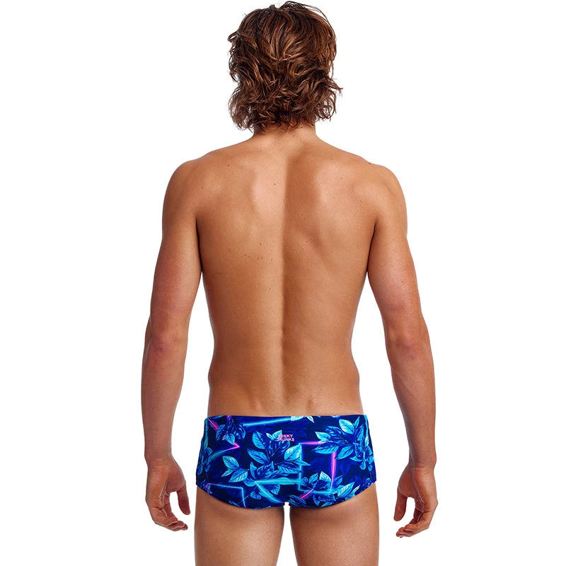Funky Trunks - Leaf Laser - Mens Sidewinder Trunks 3 Funky Trunks - Leaf Laser - Mens Sidewinder Trunks - Image 3