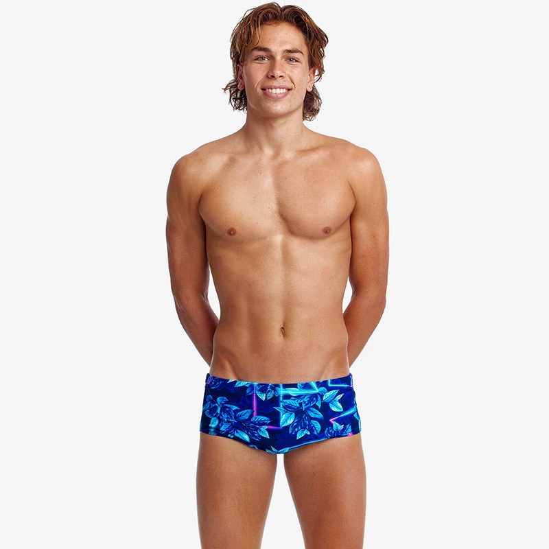 Funky Trunks - Leaf Laser - Mens Sidewinder Trunks 4 Funky Trunks - Leaf Laser - Mens Sidewinder Trunks - Image 4