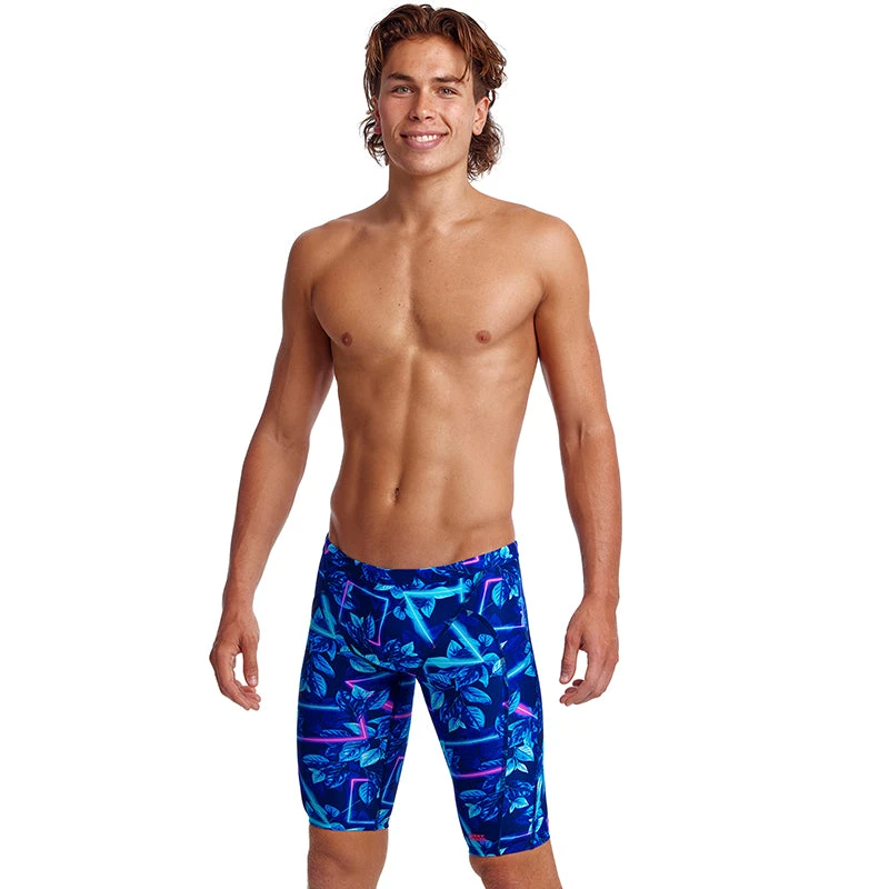 Funky Trunks - Leaf Laser - Mens Training Jammers 4 Funky Trunks - Leaf Laser - Mens Training Jammers - Image 4