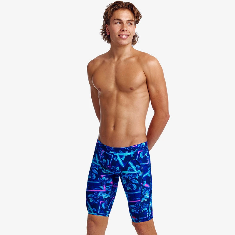 Funky Trunks - Leaf Laser - Mens Training Jammers 5 Funky Trunks - Leaf Laser - Mens Training Jammers - Image 5