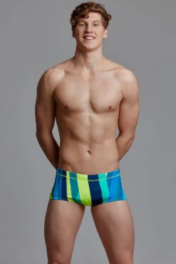 Funky Trunks - Light Sabre - Mens Plain Front Trunks -Funky Trunks Swim Gear Store funky trunks light sabre mens plain front trunks 3