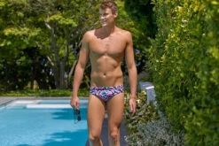 Funky Trunks - Live Streamer - Mens Classic Briefs -Funky Trunks Swim Gear Store funky trunks live streamer mens classic briefs 6