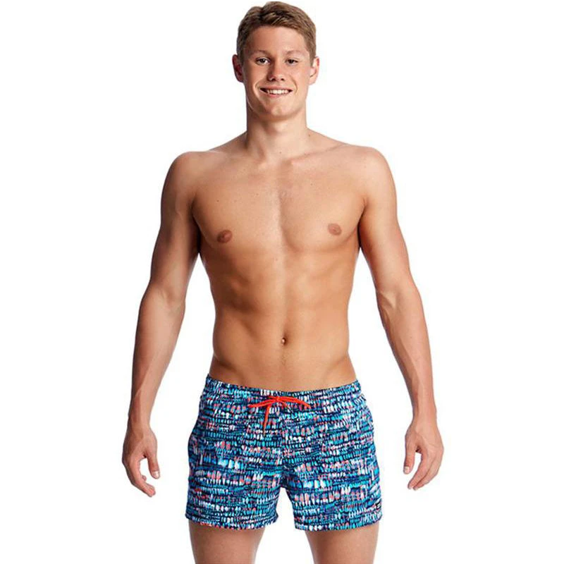 Funky Trunks - Lotsa Dots Mens Shorty Shorts Short 1 Funky Trunks - Lotsa Dots Mens Shorty Shorts Short