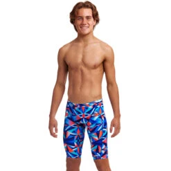 Funky Trunks - Mad Mirror - Boys Training Jammers 10 Funky Trunks - Mad Mirror - Boys Training Jammers -Funky Trunks Swim Gear Store funky trunks mad mirror boys training jammers 5
