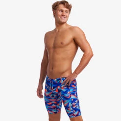 Funky Trunks - Mad Mirror - Mens Training Jammers -Funky Trunks Swim Gear Store funky trunks mad mirror mens training jammers 4