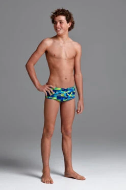 Funky Trunks - Magnum Pi - Boys Classic Trunks -Funky Trunks Swim Gear Store funky trunks magnum pi boys classic trunks 5