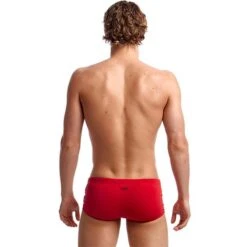 Funky Trunks - Still Red - Mens Plain Front Trunks 7 Funky Trunks - Still Red - Mens Plain Front Trunks -Funky Trunks Swim Gear Store funky trunks mens still red plain front trunks 3