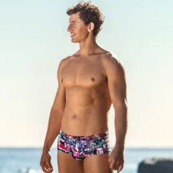 Funky Trunks - Baby Come On Mens Classic Trunks 6 Funky Trunks - Baby Come On Mens Classic Trunks -Funky Trunks Swim Gear Store funky trunks mens swimwear baby come on classic trunks 3