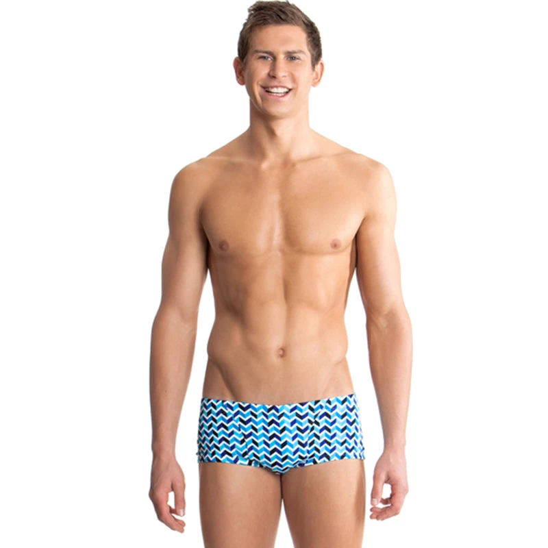 Funky Trunks - Chevron Stream Mens Classic Trunks 1 Funky Trunks - Chevron Stream Mens Classic Trunks