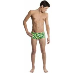 Funky Trunks - Golden Honeycomb Mens Classic Trunk -Funky Trunks Swim Gear Store funky trunks mens swimwear classic trunk golden honeycomb 4