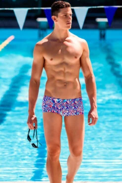 Funky Trunks - Melting Mayhem Mens Classic Trunks -Funky Trunks Swim Gear Store funky trunks mens swimwear melting mayhem classic trunks 4