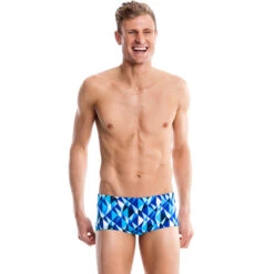 Funky Trunks - Platinum Power Mens Classic Trunks -Funky Trunks Swim Gear Store funky trunks mens swimwear platinum power classic trunks 4