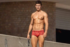 Funky Trunks - Stop The Disaster Mens Classic Trunks -Funky Trunks Swim Gear Store funky trunks mens swimwear stop the disaster classic trunks 5