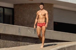 Funky Trunks - Stop The Disaster Mens Classic Trunks -Funky Trunks Swim Gear Store funky trunks mens swimwear stop the disaster classic trunks 6