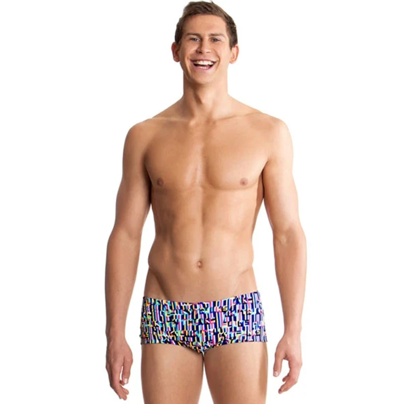 Funky Trunks - Trunk Lines Mens Classic Trunks 1 Funky Trunks - Trunk Lines Mens Classic Trunks