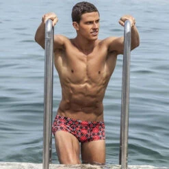 Funky Trunks - Crystal Flame Mens Classic Trunks -Funky Trunks Swim Gear Store funky trunks mens swimwear trunks crystal flame 4