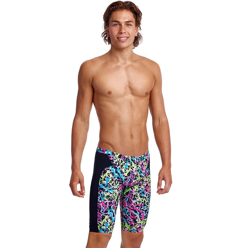 Funky Trunks - Messed Up - Mens Training Jammers 1 Funky Trunks - Messed Up - Mens Training Jammers