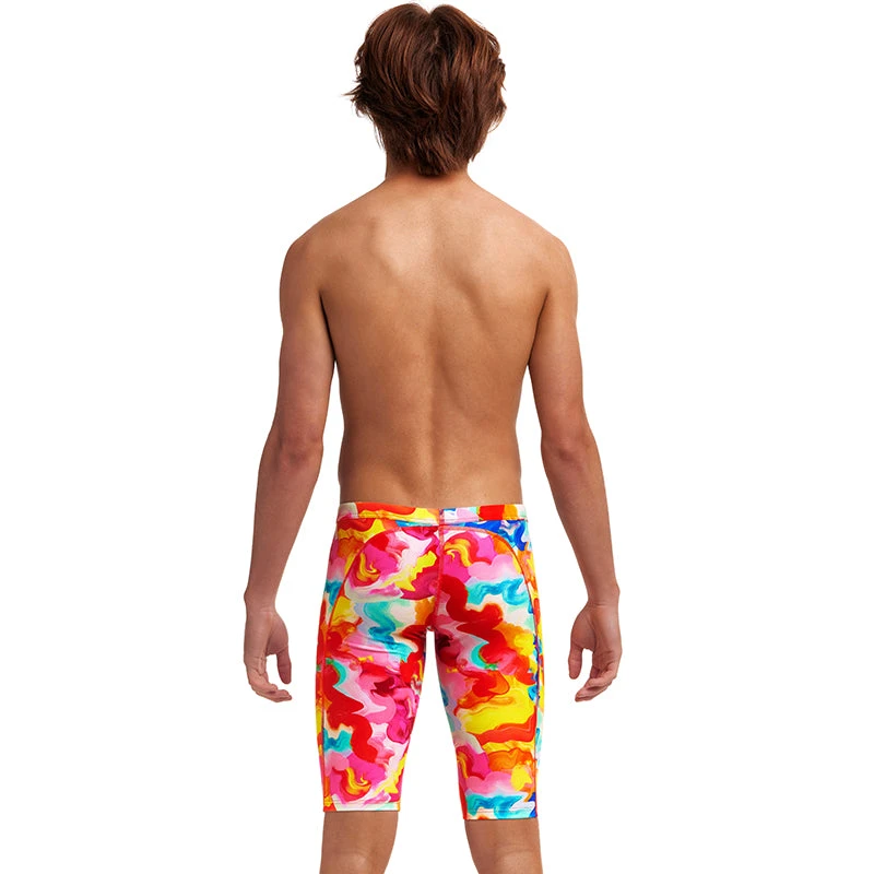 Funky Trunks - Messy Monet - Boys Training Jammers 4 Funky Trunks - Messy Monet - Boys Training Jammers - Image 4