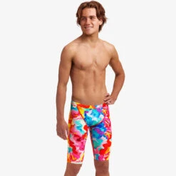 Funky Trunks - Messy Monet - Boys Training Jammers 13 Funky Trunks - Messy Monet - Boys Training Jammers -Funky Trunks Swim Gear Store funky trunks messy monet boys training jammers 6