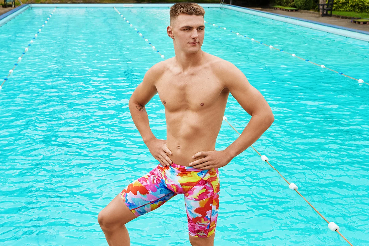 Funky Trunks - Messy Monet - Boys Training Jammers 7 Funky Trunks - Messy Monet - Boys Training Jammers - Image 7