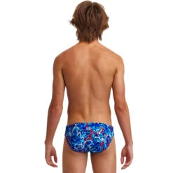 Funky Trunks - Mr Squiggle - Boys Classic Briefs -Funky Trunks Swim Gear Store funky trunks mr squiggle boys classic briefs 3