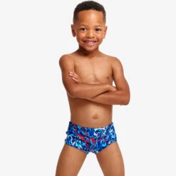 Funky Trunks - Mr Squiggle - Toddlers Boys Printed Trunks 8 Funky Trunks - Mr Squiggle - Toddlers Boys Printed Trunks -Funky Trunks Swim Gear Store funky trunks mr squiggle toddlers boys printed trunks 4