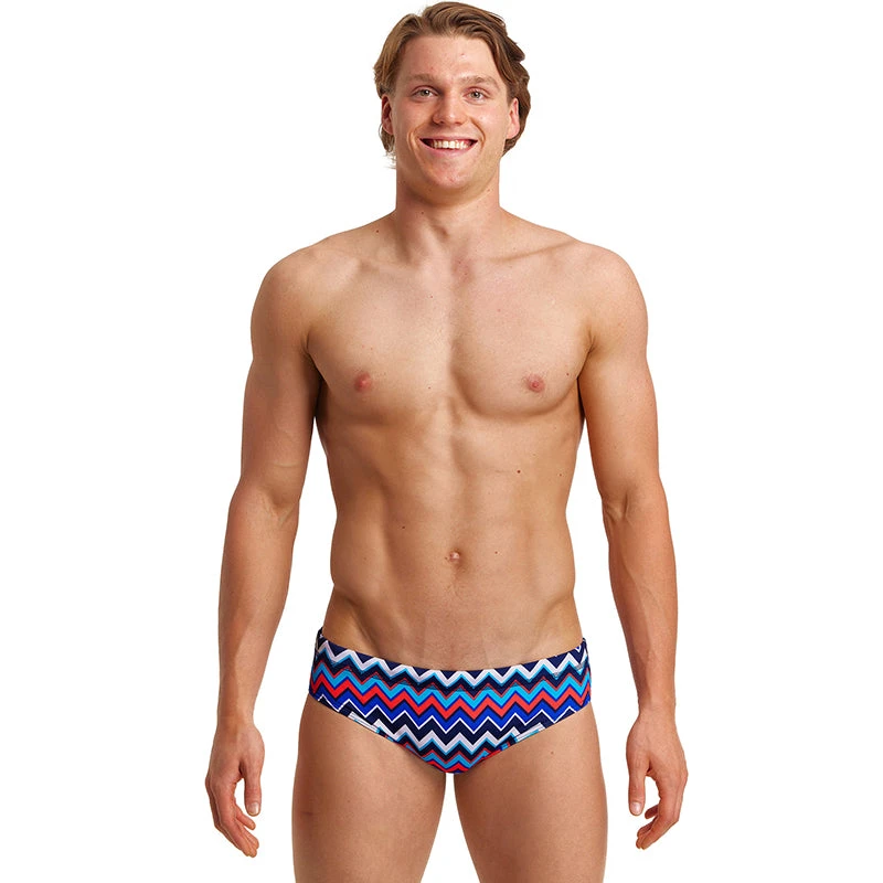 Funky Trunks - Nautical Mile - Mens Classic Briefs 1 Funky Trunks - Nautical Mile - Mens Classic Briefs