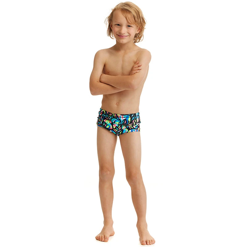 Funky Trunks - Night Life - Toddler Boys Eco Printed Trunks 4 Funky Trunks - Night Life - Toddler Boys Eco Printed Trunks - Image 4