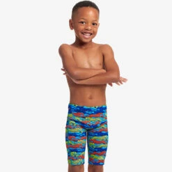 Funky Trunks - No Cheating - Toddler Boys Eco Miniman Jammers -Funky Trunks Swim Gear Store funky trunks no cheating toddler boys eco miniman jammers 4