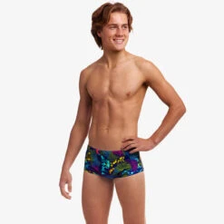 Funky Trunks - Oyster Saucy - Boys Sidewinder Trunks -Funky Trunks Swim Gear Store funky trunks oyster saucy boys sidewinder trunks 4