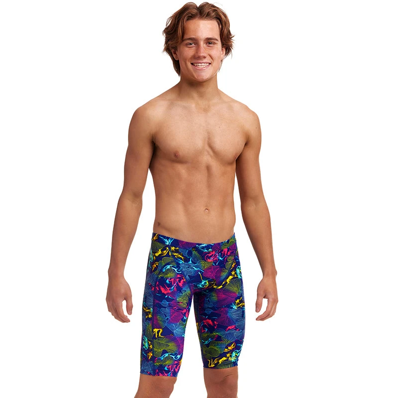 Funky Trunks - Oyster Saucy - Boys Training Jammers 5 Funky Trunks - Oyster Saucy - Boys Training Jammers - Image 5