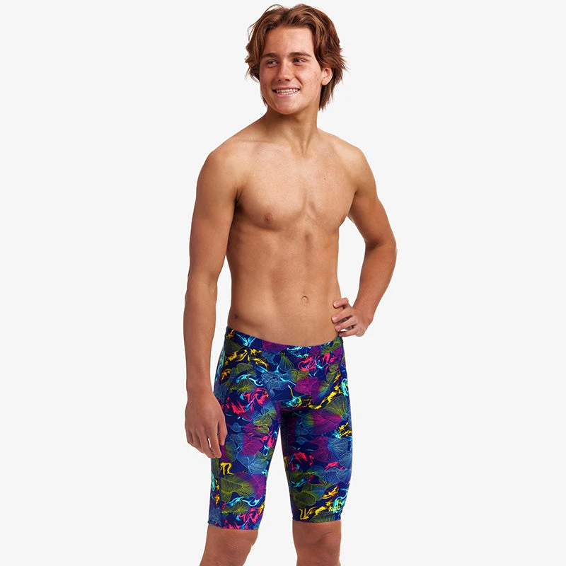 Funky Trunks - Oyster Saucy - Boys Training Jammers 6 Funky Trunks - Oyster Saucy - Boys Training Jammers - Image 6