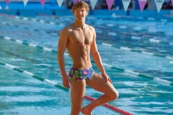 Funky Trunks - Packed Lunch - Mens Plain Front Trunks -Funky Trunks Swim Gear Store funky trunks packed lunch mens plain front trunks 5