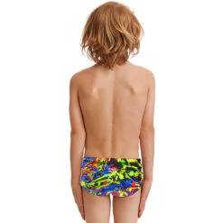 Funky Trunks - Paint Smash - Toddler Boys Printed Trunks -Funky Trunks Swim Gear Store funky trunks paint smash toddler boys printed trunks 4