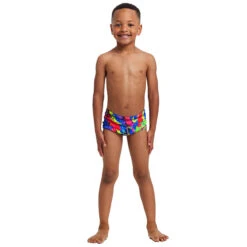Funky Trunks - Paint Smash - Toddler Boys Printed Trunks -Funky Trunks Swim Gear Store funky trunks paint smash toddler boys printed trunks 5