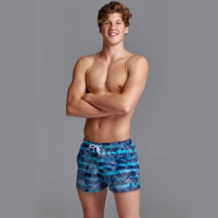 Funky Trunks - Palm Pilot - Mens Shorty Shorts Short -Funky Trunks Swim Gear Store funky trunks palm pilot mens shorty shorts short 4