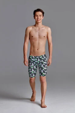 Funky Trunks - Pandaddy Boys Eco Training Jammer -Funky Trunks Swim Gear Store funky trunks pandaddy boys eco training jammer 4