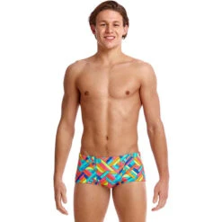 Funky Trunks - Panel Pop - Mens Classic Trunks