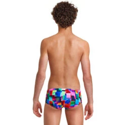 Funky Trunks - Patch Panels - Boys Sidewinder Trunks -Funky Trunks Swim Gear Store funky trunks patch panels boys sidewinder trunks 3