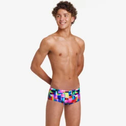 Funky Trunks - Patch Panels - Boys Sidewinder Trunks -Funky Trunks Swim Gear Store funky trunks patch panels boys sidewinder trunks 4