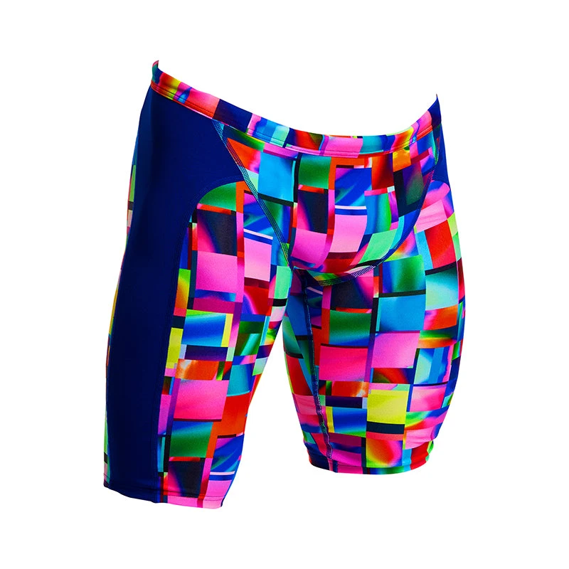 Funky Trunks - Patch Panels - Mens Training Jammers 3 Funky Trunks - Patch Panels - Mens Training Jammers - Image 3