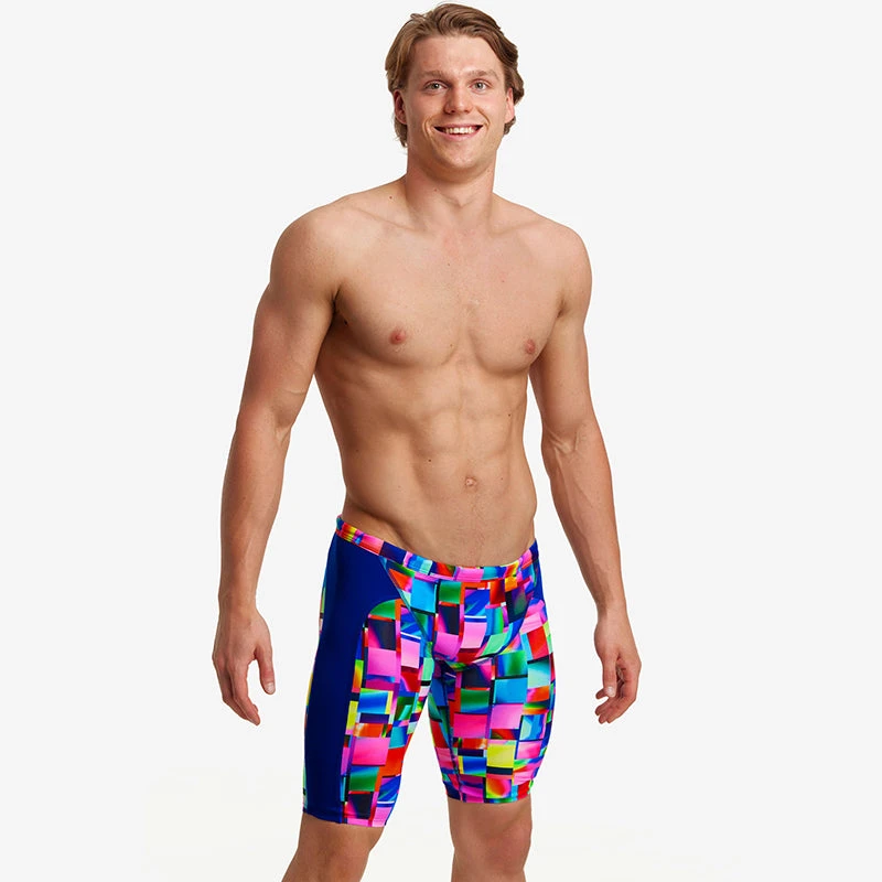 Funky Trunks - Patch Panels - Mens Training Jammers 5 Funky Trunks - Patch Panels - Mens Training Jammers - Image 5