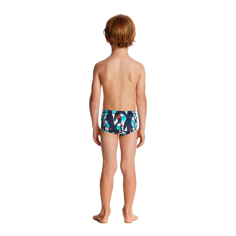 Funky Trunks - Pengoo Parade - Toddler Boys Printed Trunks 7 Funky Trunks - Pengoo Parade - Toddler Boys Printed Trunks - Image 7