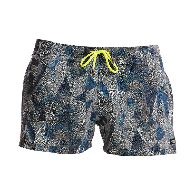 Funky Trunks - Pointillism - Mens Shorty Shorts 2 Funky Trunks - Pointillism - Mens Shorty Shorts - Image 2