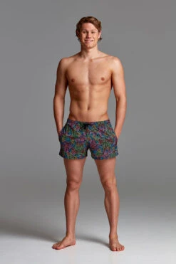 Funky Trunks - Poison Pop Mens Shorty Shorts Short 10 Funky Trunks - Poison Pop Mens Shorty Shorts Short -Funky Trunks Swim Gear Store funky trunks poison pop mens shorty shorts short 3