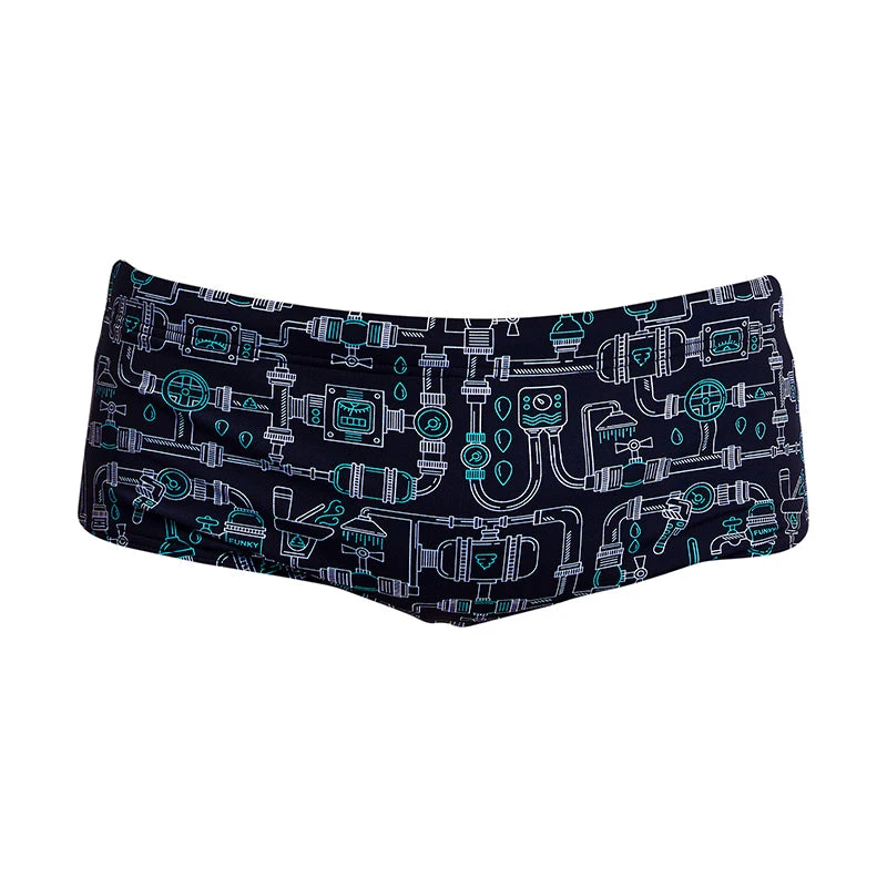 Funky Trunks - Pooped - Mens Eco Sidewinder Trunks 2 Funky Trunks - Pooped - Mens Eco Sidewinder Trunks - Image 2
