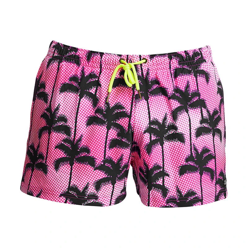 Funky Trunks - Pop Palms - Mens Shorty Shorts Short 2 Funky Trunks - Pop Palms - Mens Shorty Shorts Short - Image 2
