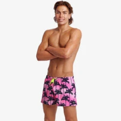 Funky Trunks - Pop Palms - Mens Shorty Shorts Short 10 Funky Trunks - Pop Palms - Mens Shorty Shorts Short -Funky Trunks Swim Gear Store funky trunks pop palms mens shorty shorts short 4