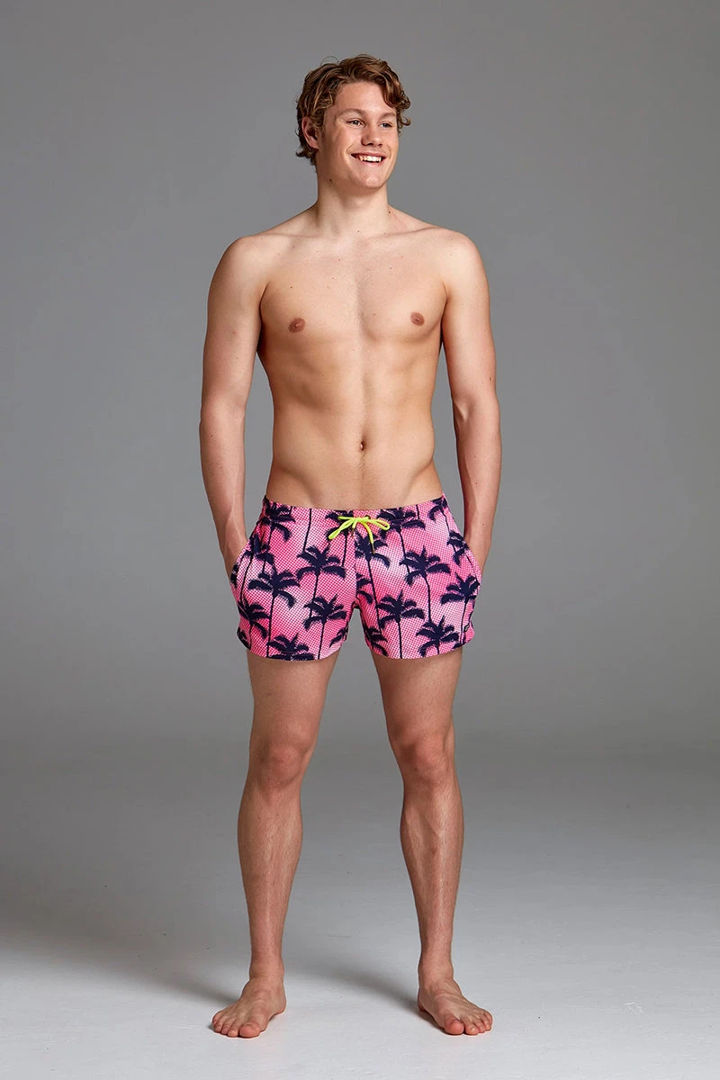 Funky Trunks - Pop Palms - Mens Shorty Shorts Short 5 Funky Trunks - Pop Palms - Mens Shorty Shorts Short - Image 5
