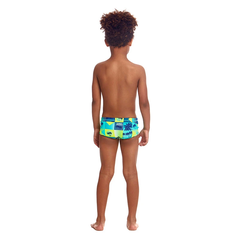 Funky Trunks - Pop Tropo - Toddler Boys Printed Trunks 3 Funky Trunks - Pop Tropo - Toddler Boys Printed Trunks - Image 3